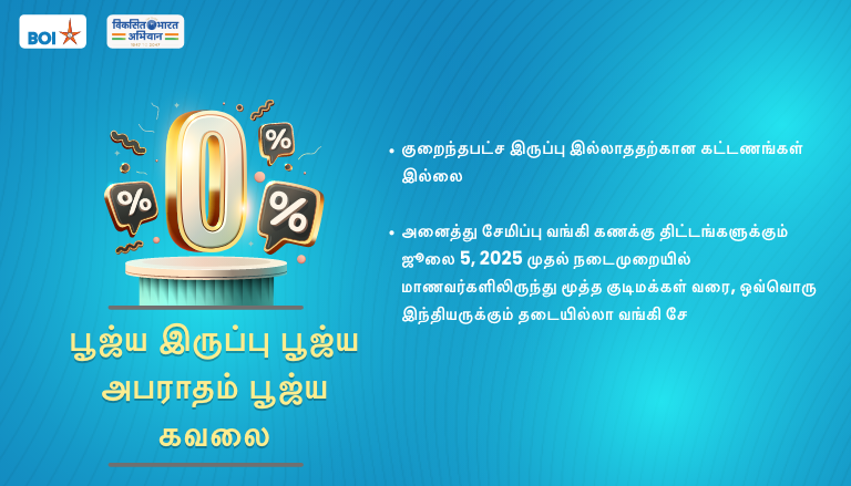 குறைந்தபட்ச இருப்பு கட்டணங்களைத் தள்ளுபடி செய்தல்