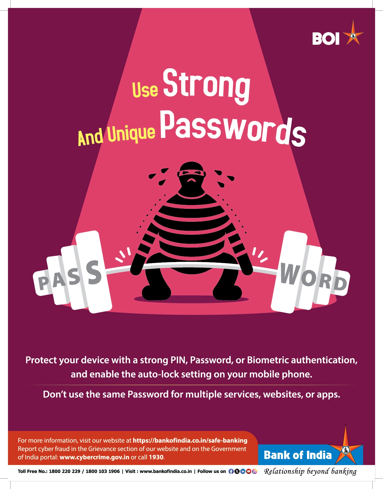 Use Strong Passwords